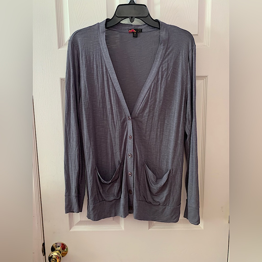 Gray Cardigan